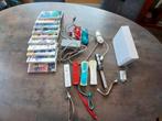 Complete Nintendo Wii Set met games & Accessoires, Ophalen of Verzenden, Gebruikt, Met 3 controllers of meer, Met games