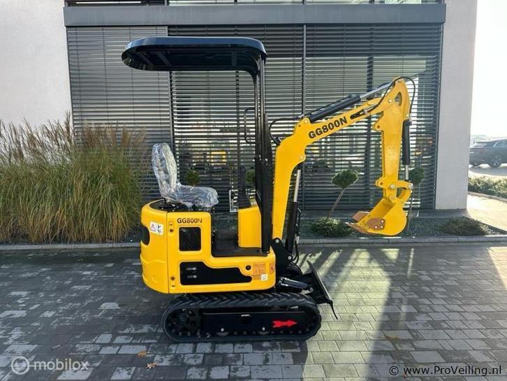 Online Veiling: Mini Graafmachine NZ 800 X, Doe-het-zelf en Verbouw, Gereedschap | Overige machines, Nieuw