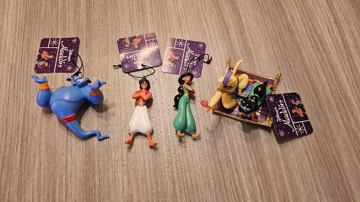 Disney Aladdin Ornamenten! NIEUW! Kerst!, Diversen, Kerst, Nieuw, Ophalen of Verzenden