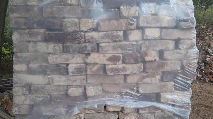 Veldbrandstenen - Restpartij, Doe-het-zelf en Verbouw, Metselstenen, Gebruikt, Bakstenen, Ophalen