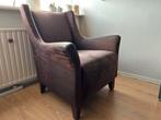 Fauteuil bruin, Huis en Inrichting, Fauteuils, Ophalen, Gebruikt, Landelijk, 50 tot 75 cm