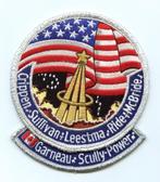 NASA patch STS-41G space shuttle Challenger, Ophalen of Verzenden, Luchtmacht, Amerika, Embleem of Badge