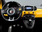 ABARTH 595C CABRIO 1.4 T-JET COMPETIZIONE GIALLO MODENA, Auto's, Voorwielaandrijving, 145 pk, 40 €/maand, Zwart