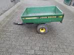 John deere aanhanger voor achter de zitmaaier, Tuin en Terras, Zitmaaiers, Ophalen of Verzenden, Zo goed als nieuw, 90 tot 120 cm