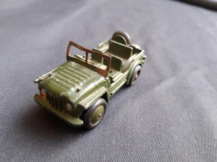 Dinky Toys 674 Austin Champ militair uitgave jaren 50/60, Hobby en Vrije tijd, Modelauto's | 1:43, Gebruikt, Auto, Dinky Toys