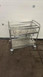 Rvs karretje voor keuken benodigdheden, ...., ...., Zo goed als nieuw, Ophalen