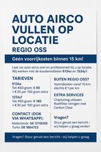 Airco vullen en diversen op locatie, Ophalen, Nieuw