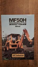 Folder MF 50 H , Massey Ferguson graaflaad-combinatie, Ophalen of Verzenden, Zo goed als nieuw, Folder