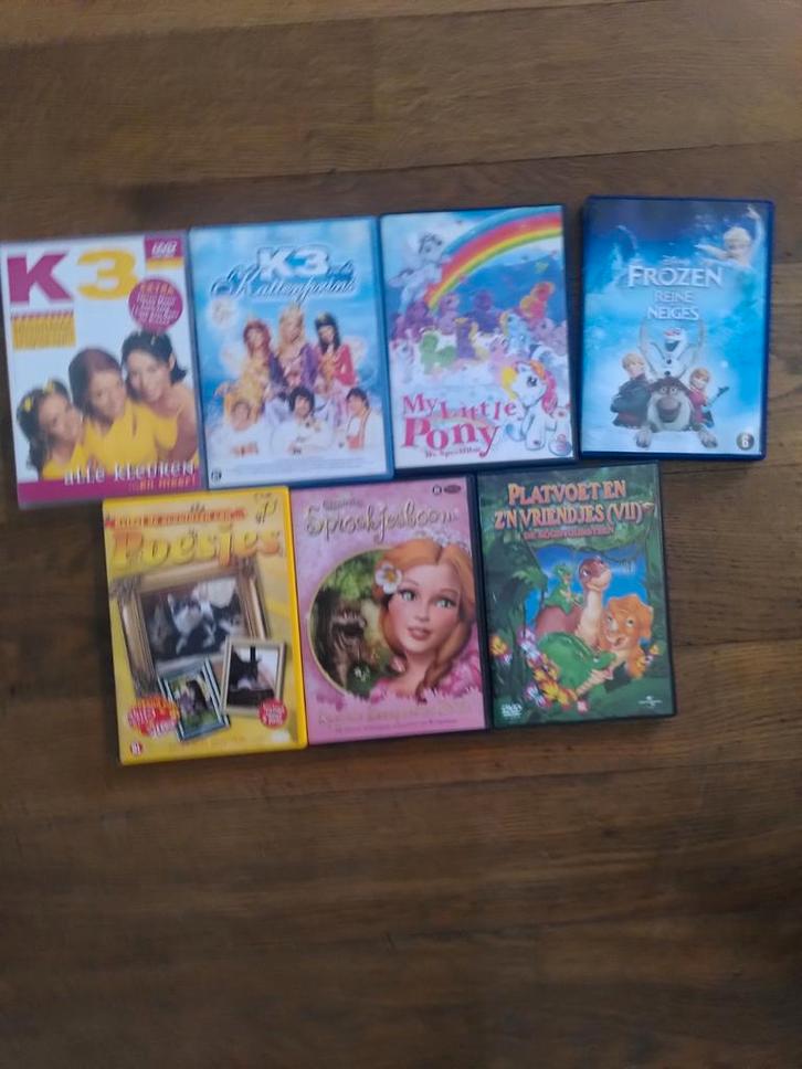 Kinderfilms DVD K3, Bob de Bouwer, Frozen, Mega Mindy etc, Cd's en Dvd's, Dvd's | Kinderen en Jeugd, Gebruikt, Film, Overige genres
