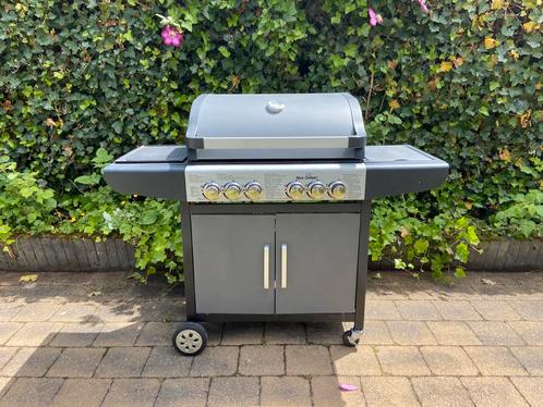 Grote 6 pits BBQ Nice Cooker + gasfles + nieuwe gasslang, Tuin en Terras, Gasbarbecues, Gebruikt, Ophalen