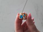 Ring maat 17 IXXXI, Sieraden, Tassen en Uiterlijk, Ringen, Blauw, Ophalen of Verzenden, Zo goed als nieuw, 17 tot 18
