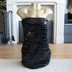 Sophyline & Co Glitter Jurk (M) € 40,-, Maat 38/40 (M), Zwart, Ophalen of Verzenden, Zo goed als nieuw