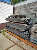 Asbestvrije Ethaniet platen (ruim 200 m2), Doe-het-zelf en Verbouw, Steigers, Ophalen, Gebruikt, Rolsteiger of Kamersteiger
