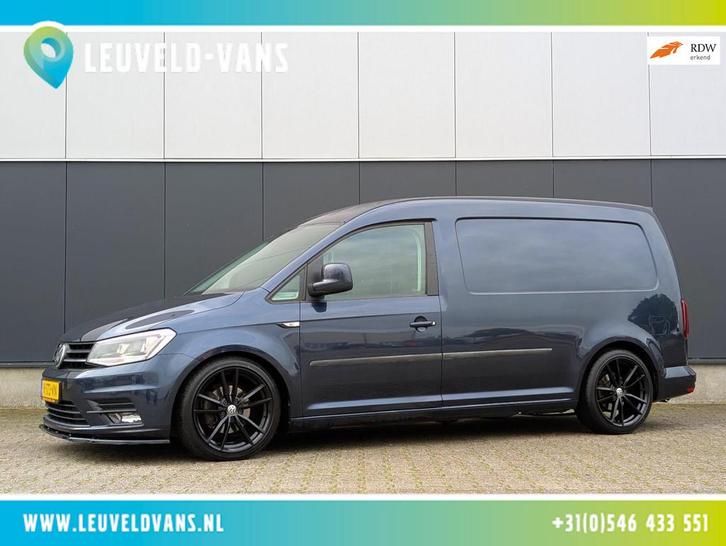 Volkswagen Caddy MAXI 2.0 TDI DSG ACC LED AIRCO TREKHAAK PDC, Auto's, Bestelauto's, Bedrijf, Te koop, ABS, Adaptive Cruise Control