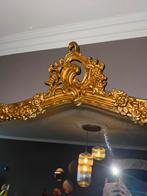 Grote Gouden Kuif  grote Spiegel geen beschadigingen, Huis en Inrichting, Woonaccessoires | Spiegels, Gebruikt, 100 tot 150 cm