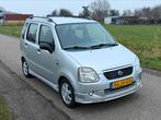 Suzuki Wagon R+ 1.3 2002 Grijs APK 06-2025 Airco NAP, Auto's, Suzuki, Voorwielaandrijving, Stof, Zwart, 4 cilinders