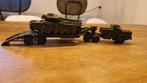 dinky toys supertoys tank transporter met tank, Hobby en Vrije tijd, Modelauto's | 1:50, Ophalen of Verzenden, Gebruikt, Bus of Vrachtwagen