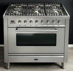 Boretti Fornuis 90cm - Gas/Elektrisch - Topconditie!, 60 cm of meer, Ophalen of Verzenden, Zo goed als nieuw, Energieklasse A of zuiniger