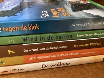 5 spannende chr. boeken van Jan Willem Blijdorp beschikbaar voor biedingen