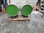 Stelling voor vaten op pallet, Ophalen