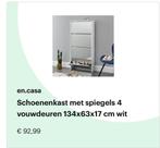 Nieuwe schoenenkast - te klein, maat 45 nodig, Huis en Inrichting, Kasten | Schoenenkasten, Ophalen of Verzenden, Nieuw