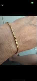 Prachtige Byzantijnse konings Armband 14 krt, Ophalen of Verzenden, Zo goed als nieuw, Goud