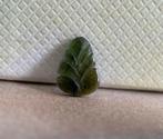 Groen toermalijn blaadje edelsteen cabochon, Verzenden, Nieuw