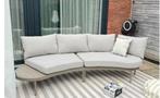 Beige tuinset, Ophalen of Verzenden, Aluminium, Bank