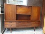 Vintage g-plan of Topform Highboard 1960 180 cm, Met plank(en), Ophalen of Verzenden, Zo goed als nieuw