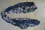 La Ligna sjaaltje shawl blauw zga nieuw, Kleding | Dames, La Ligna, Ophalen of Verzenden, Zo goed als nieuw, Sjaal