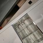 3 NIEUWE TL ARMATUREN 3X14 WATT 60X60 CM, Huis en Inrichting, Lampen | Plafondlampen, Ophalen of Verzenden, Nieuw