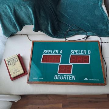 D&K Multi Miniscore scorebord beschikbaar voor biedingen