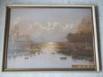 Mooi natuurschilderij van Theo Hoogens, Ophalen of Verzenden
