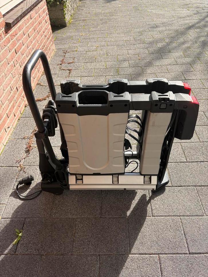 Thule Easyfold XT 3 (934) Fietsendrager, Auto diversen, Fietsendragers, Gebruikt, Trekhaakdrager, 3 fietsen of meer, Brede banden