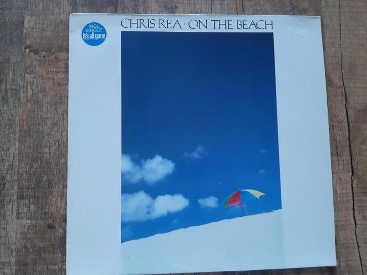 LP Chris Rea / On the beach (1986), Cd's en Dvd's, Vinyl | Pop, Gebruikt, 1980 tot 2000, 12 inch, Ophalen of Verzenden