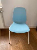Leifarne/Lidas chair Ikea light blue, Blauw, Gebruikt, Eén, Ophalen