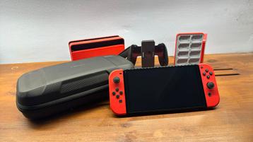 Nintendo Swith Oled Mario Editie + Pokémon Sword beschikbaar voor biedingen