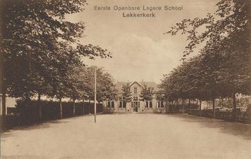 Lekkerkerk - Eerste Openbare Lagere School [KRST005-7246 beschikbaar voor biedingen
