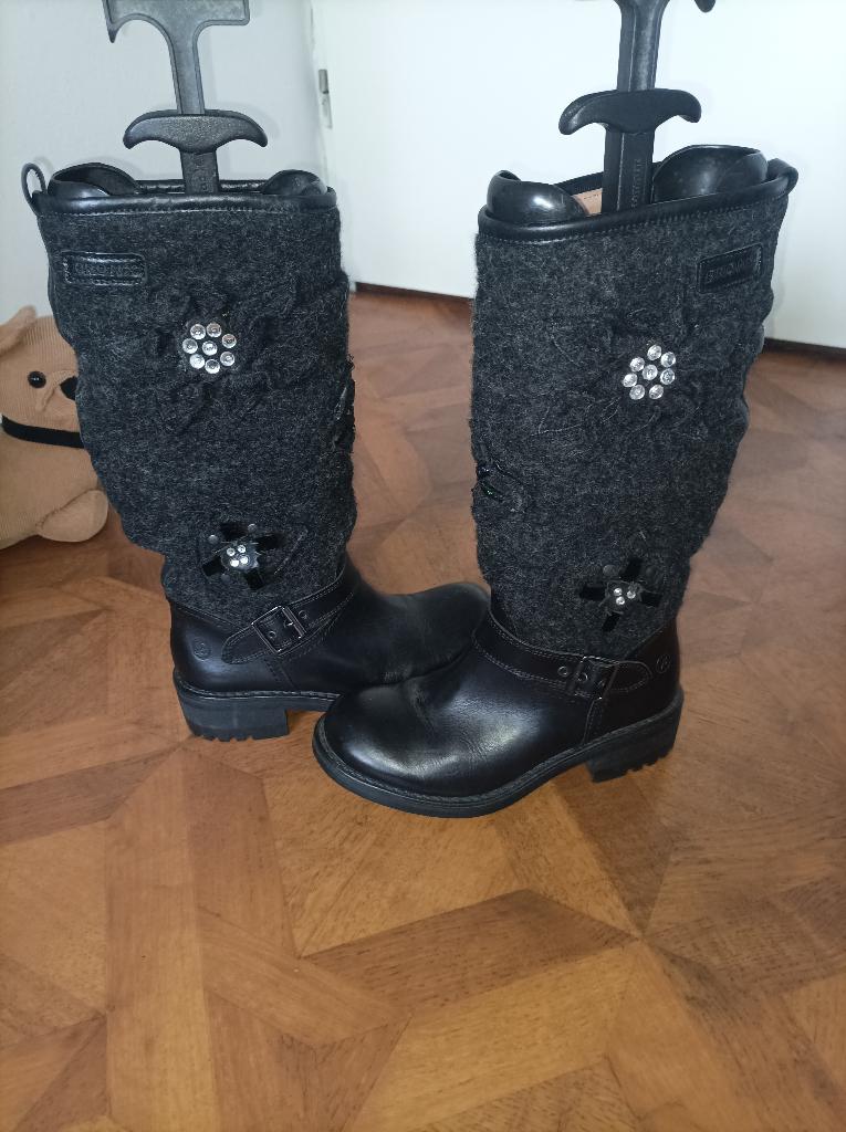 Bronx leren laarzen maat 36, Meisje, Bronx, Ophalen of Verzenden, Laarzen