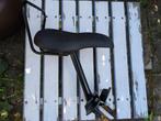 zadel op stang, damesfiets dubbele stang, Fietsen en Brommers, Ophalen, Gebruikt, 15 t/m 36 kg, Voetsteuntjes
