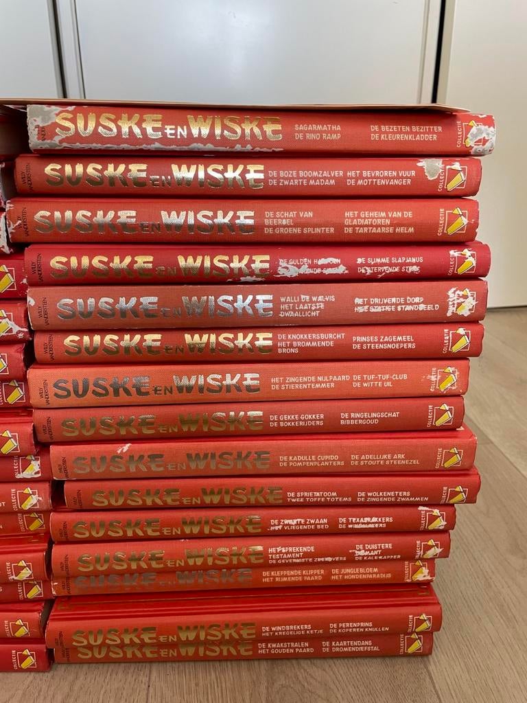 Suske en Wiske Collectie Van Lekturama, Meerdere stripboeken, Ophalen, Gelezen, Willy Vandersteen