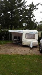 Schuifluifel omloopmaat 8 met aluminium stokken, Caravans en Kamperen, Ophalen of Verzenden, Zo goed als nieuw