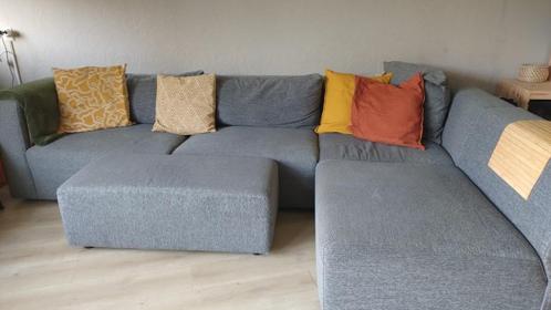 GRATIS grote grijze hoekbank, Huis en Inrichting, Banken | Sofa's en Chaises Longues, Gebruikt, Vierpersoons of meer, 250 tot 300 cm