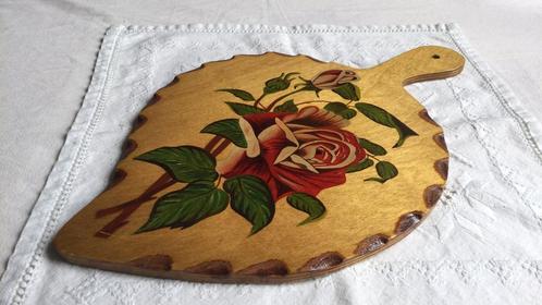 Broodplank/serveerplank/roosdecor Russische folklore/1990, Antiek en Kunst, Curiosa en Brocante, Ophalen of Verzenden