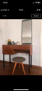 Vintage kaptafel bureautje jaren 60, Zo goed als nieuw, Minder dan 100 cm, Hout, 50 tot 100 cm