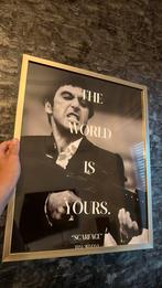 Scarface The world is yours foto schilderij nieuw, Ophalen of Verzenden, Nieuw, Schilderij, 50 tot 75 cm