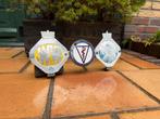 Beugel met 3 x oud anwb schildje embleem oldtimer auto, Ophalen of Verzenden