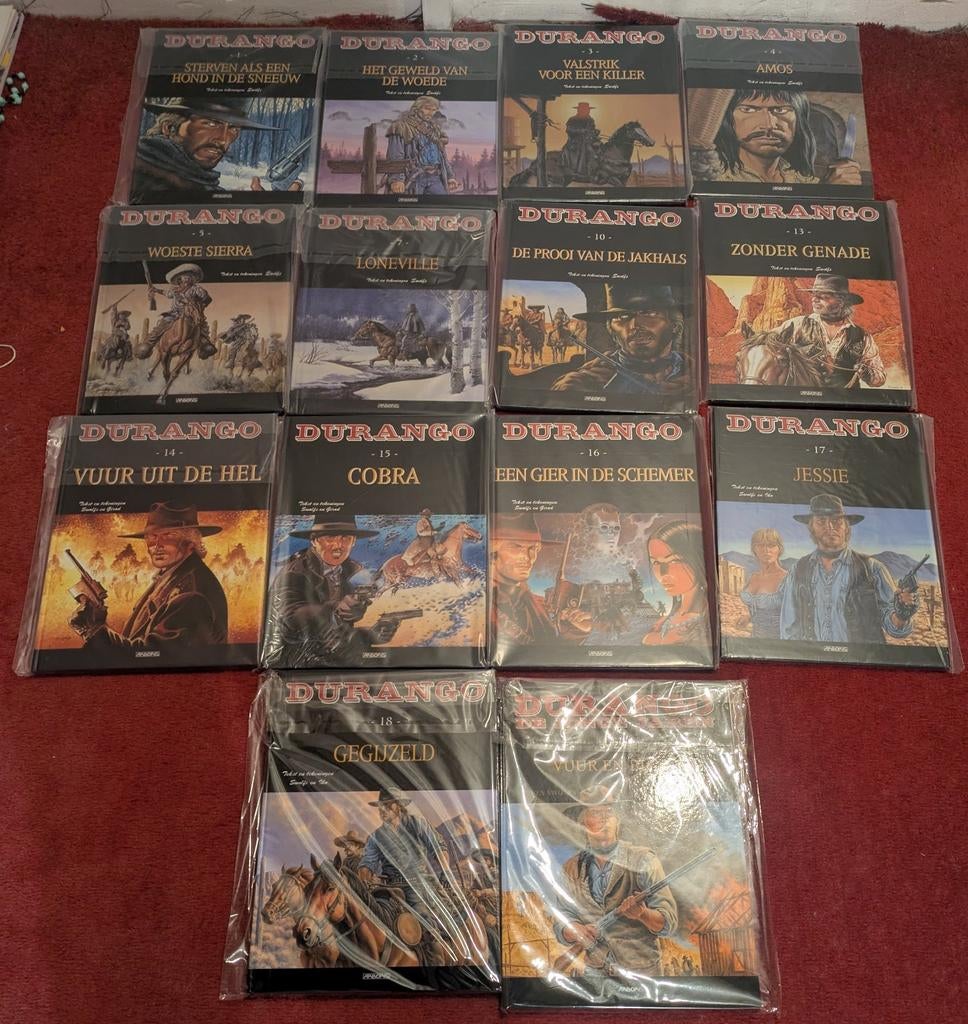 Durango luxe hc 14x, Complete serie of reeks, Ophalen of Verzenden, Zo goed als nieuw, Diverse