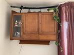 Vintage antieke keukenkast met werkende tl-lamp, Minder dan 100 cm, Minder dan 150 cm, Gebruikt, Ophalen