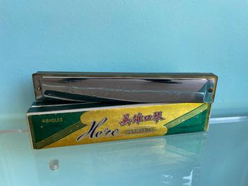 HERO harmonica 48 holes M1001 onbeschadigd vintage  beschikbaar voor biedingen